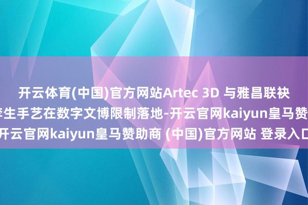 开云体育(中国)官方网站Artec 3D 与雅昌联袂,加快 AI 开动的数字孪生手艺在数字文博限制落地-开云官网kaiyun皇马赞助商 (中国)官方网站 登录入口